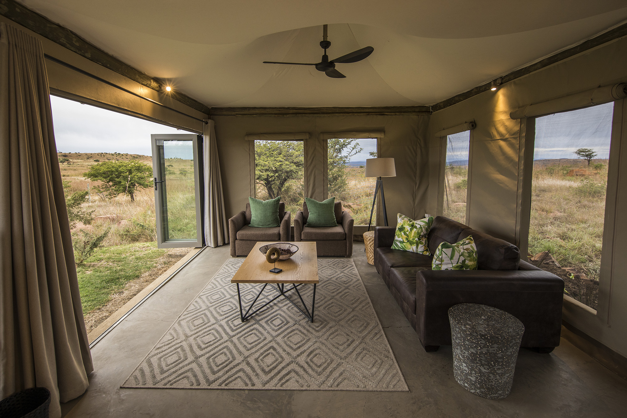Ndaka safari lodge - tented accommodation